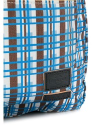 Marni Linear Checked Backpack