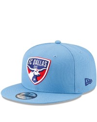 New Era Light Blue Fc Dallas Jersey Hook 9fifty Snapback Hat
