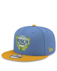 New Era Light Bluegold Kevin Harvick 9fifty Busch Light Snapback Adjustable Hat At Nordstrom