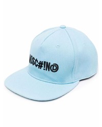 Moschino Logo Print Flat Cap