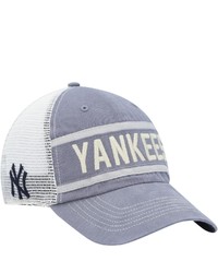'47 Navy New York Yankees Juncture Clean Up Trucker Snapback Hat