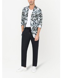 Dolce & Gabbana Dg Logo Single Breasted Blazer