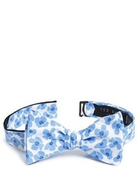Light Blue Print Bow-tie