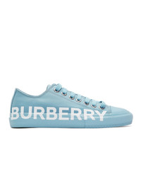 Burberry Blue Larkhall M Logo Sneakers