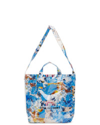 Comme Des Garcons SHIRT Blue Small Futura Edition Tote