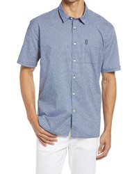Barbour Short Sleeve Chambray Shirt At Nordstrom