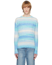 System Blue Gradient Sweater