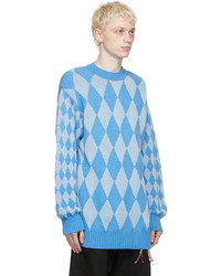 Marshall Columbia Blue Sweater