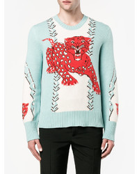 Gucci Leopard Intarsia Sweater