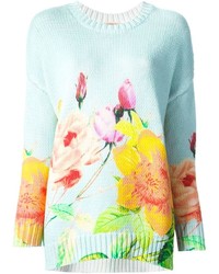 P.A.R.O.S.H. Floral Print Sweater