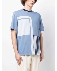 Paul Smith Abstract Pattern Cotton T Shirt