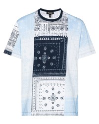 True Religion Bandana Print Cotton T Shirt