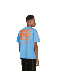 Honey Fucking Dijon Blue And Orange Logo T Shirt