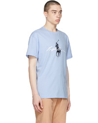 Polo Ralph Lauren Blue Big Pony Logo T Shirt