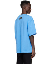 We11done Blue Cotton T Shirt