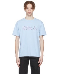 Noah Blue Cotton T Shirt