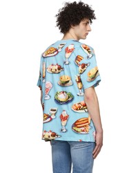 Moschino Blue Diner Group T Shirt