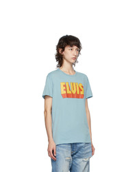 R13 Blue Elvis Logo Boy T Shirt