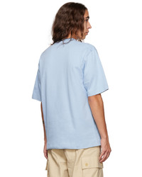 Jacquemus Blue Le Papier Le T Shirt Paisley T Shirt