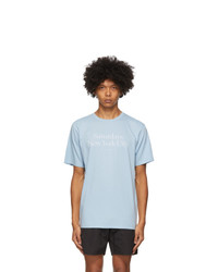 Saturdays Nyc Blue Miller Standard T Shirt