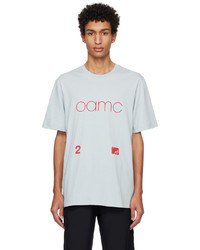 Oamc Blue Printed T Shirt