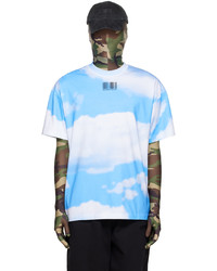 VTMNTS Blue Sky Barcode T Shirt