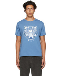 Kenzo Blue Tiger Classic T Shirt