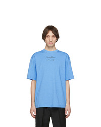 Acne Studios Blue Video Print Erian T Shirt