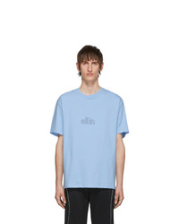 all in Blue Wavy T Shirt