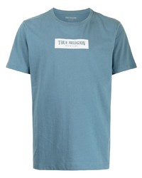 True Religion Box Logo Cotton T Shirt