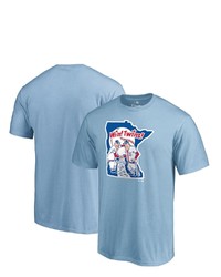 FANATICS Branded Light Blue Minnesota Twins Huntington T Shirt