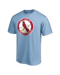 FANATICS Branded Light Blue St Louis Cardinals Huntington T Shirt