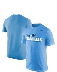 Nike Carolina Blue North Carolina Tar Heels Forevher T Shirt In Light Blue At Nordstrom