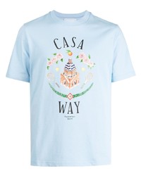 Casablanca Casa Way Print T Shirt