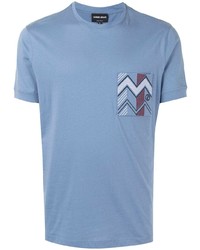 Giorgio Armani Chevron Pocket T Shirt
