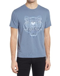 Kenzo Classic Graident Tiger Graphic Tee