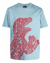 PS Paul Smith Dinosaur Print T Shirt
