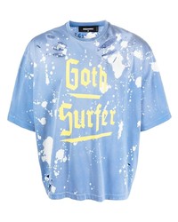 DSQUARED2 Distressed Crew Neck T Shirt