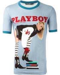 Dolce & Gabbana Playboy Print T Shirt