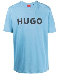 Hugo Dulivio Logo Print T Shirt