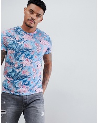 Urban Threads Flamingo Print T Shirt