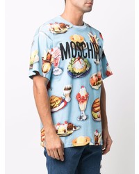 Moschino Food Print Logo T Shirt