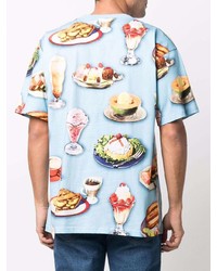 Moschino Food Print Logo T Shirt