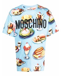 Moschino Food Print Logo T Shirt