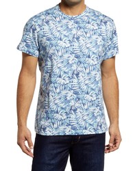 Tommy Bahama Frond Impression Cotton T Shirt In Allure At Nordstrom