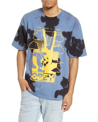 Obey Give Peace A Chance Tie Dye Graphic Tee