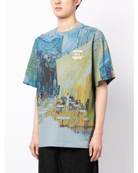 Musium Div. Graphic Print Cotton T Shirt