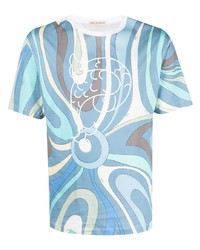 PUCCI Graphic Print Cotton T Shirt