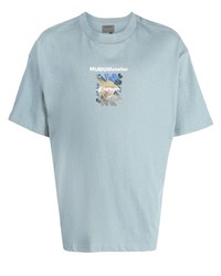 Musium Div. Graphic Print Cotton T Shirt