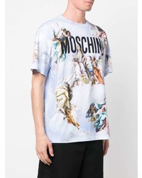 Moschino Graphic Print Crew Neck T Shirt